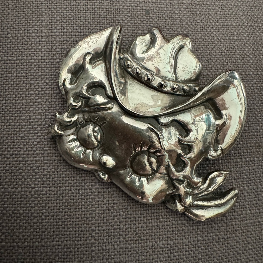 Kathrine Baumann belt buckle 4” never used